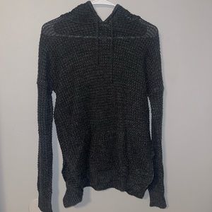 Grey knit sweater